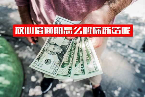 ="放心借为何突然冻结了？逾期怎么办？如何有效解除冻结？还款后账户就无法使用了吗？"