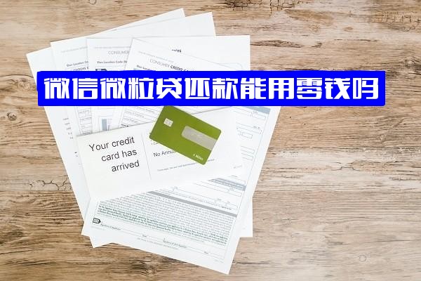 微信微粒贷还款能否使用零钱？详解操作方法与支付限制