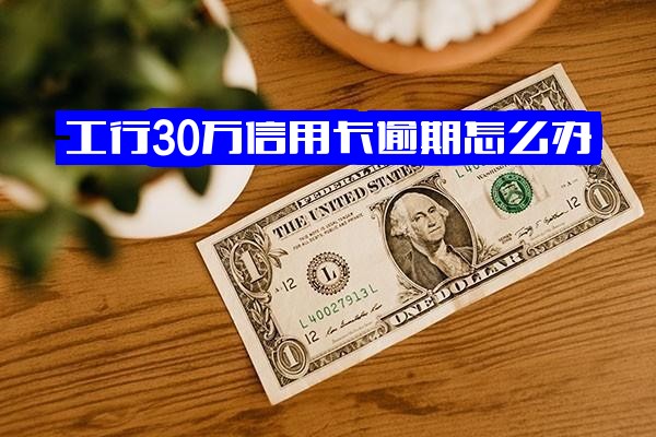 工行30万信用卡逾期应对策略；工行信用卡3000逾期一年及一年半需还款金额；逾期23000元银行是否正式起诉