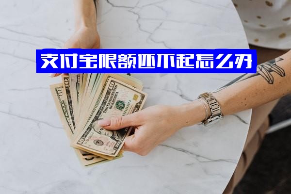 支付宝限额还不起及超限额度怎么还？限额满了有钱用不了、付不了款怎么办？