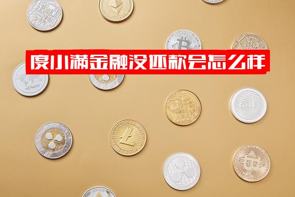 度小满金融没还款会怎么样？贴吧热议+钱还不上的应对策略+不还款是否上征信全解析