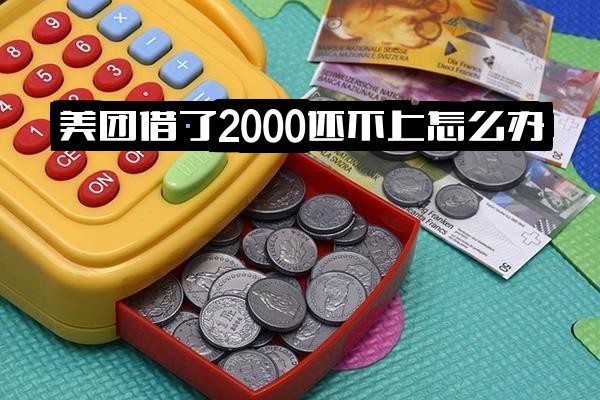 美团借款2000/7000还不上怎么办？借2000还4000及2000未还解决方法