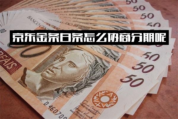 京东白条金条协商分期还款实用指南：还款方式详解