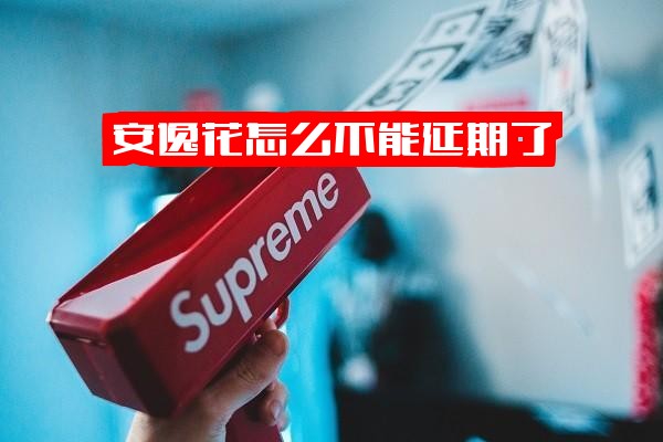 安逸花为何不能延期了？是否有延缓期？又再次无法借款？