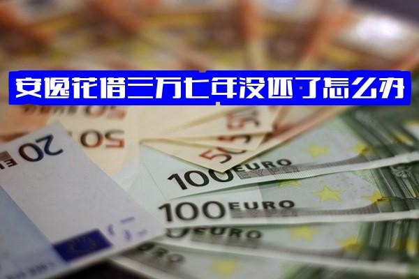 ="安逸花借款：三万七年未还怎么办？三千逾期后果如何？三万一年与三年还款金额计算"