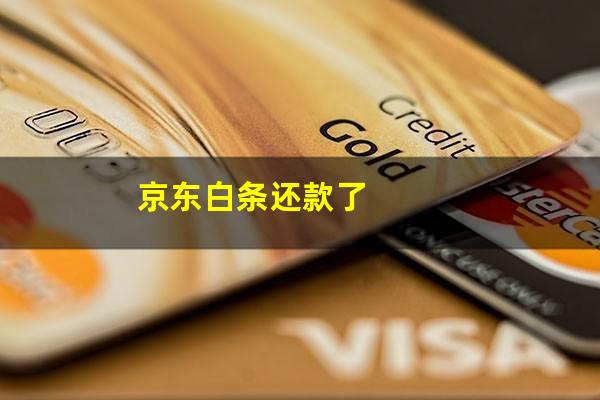 京东白条还款了
