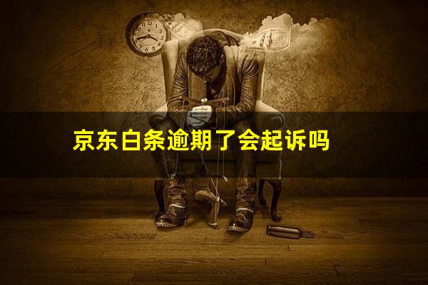 京东白条逾期了会起诉吗