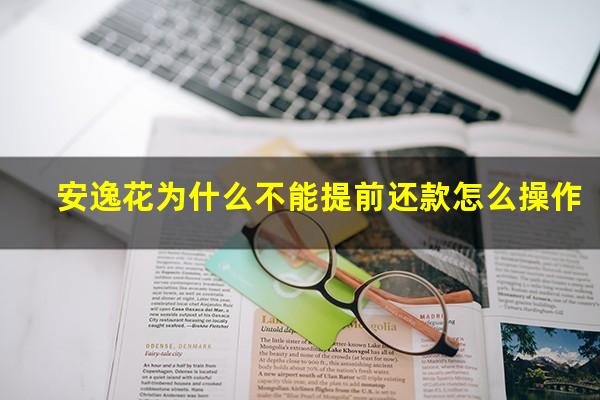 安逸花为什么不能提前还款怎么操作