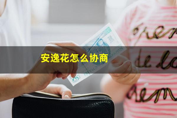 安逸花怎么协商
