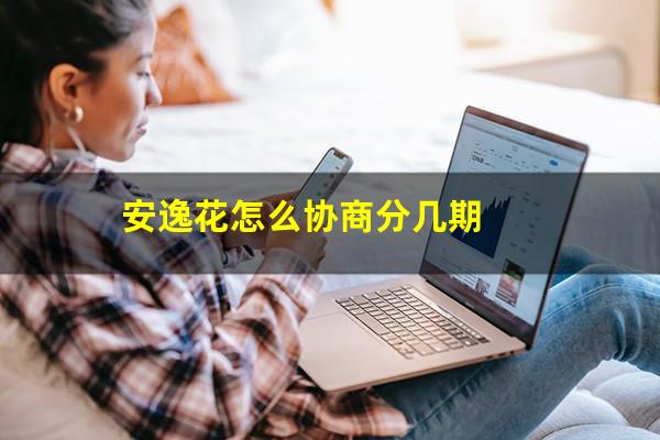 安逸花怎么协商分几期