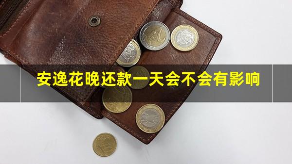 安逸花晚还款一天会不会有影响