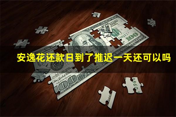 安逸花还款日到了推迟一天还可以吗
