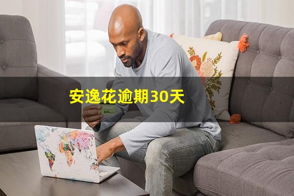 安逸花逾期30天