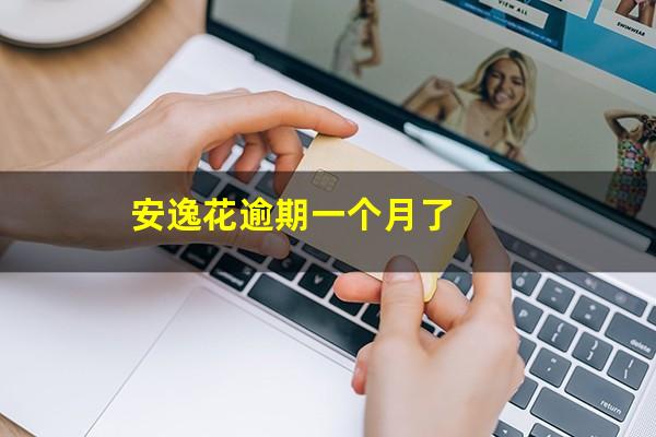 安逸花逾期一个月了