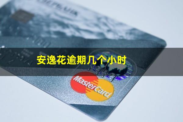 安逸花逾期几个小时