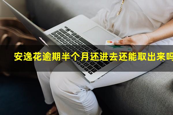 安逸花逾期半个月还进去还能取出来吗