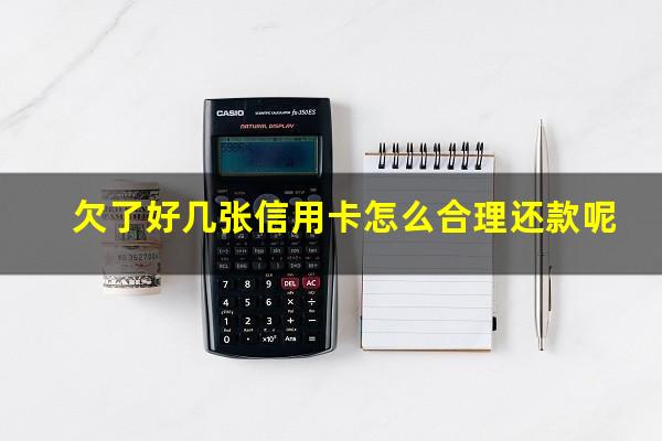 欠了好几张信用卡怎么合理还款呢