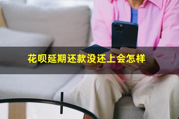 花呗延期还款没还上会怎样