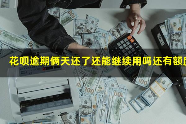 花呗逾期俩天还了还能继续用吗还有额度吗