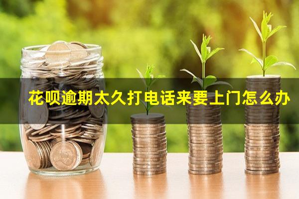 花呗逾期太久打电话来要上门怎么办
