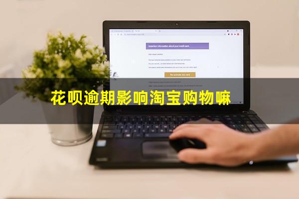 花呗逾期影响淘宝购物嘛
